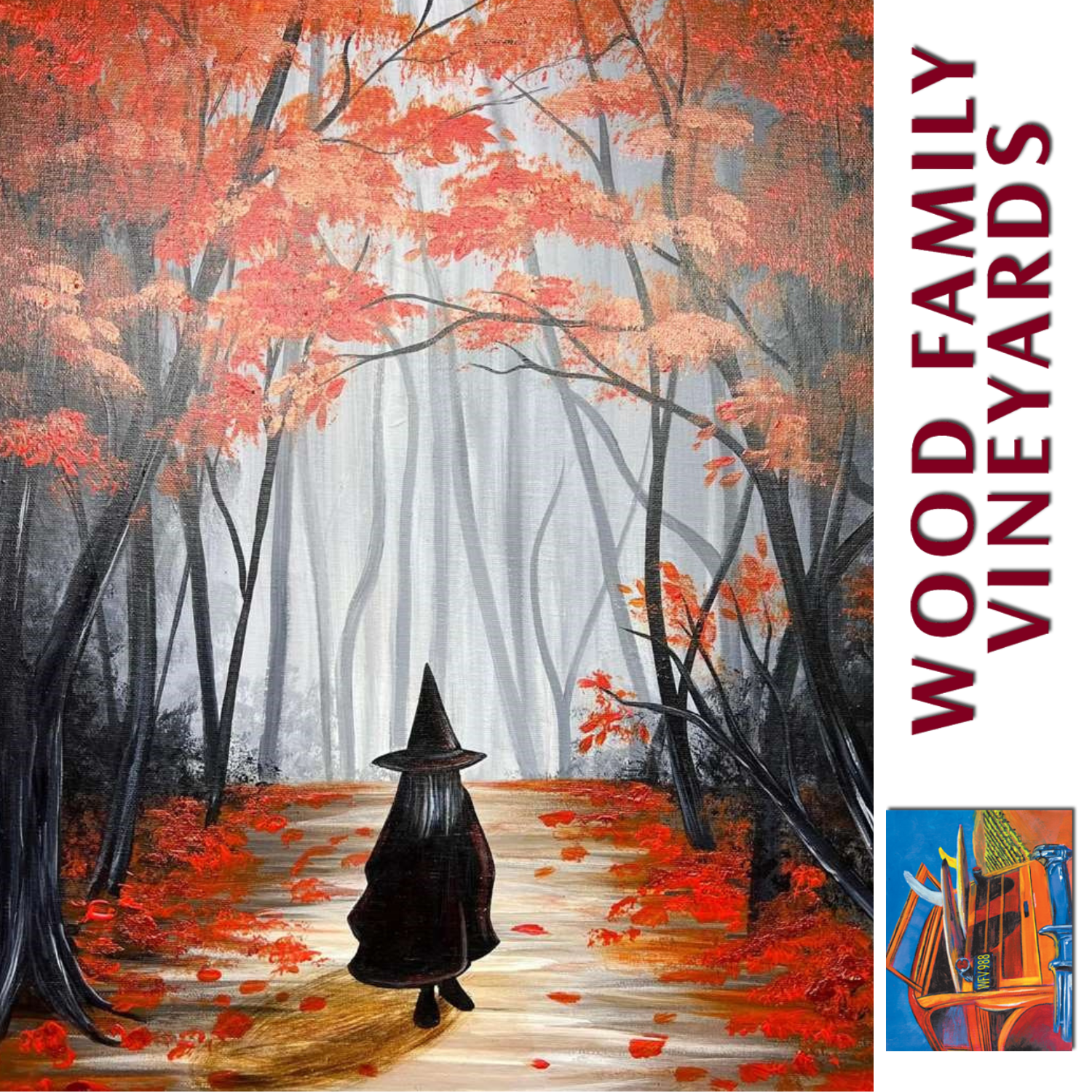 Sip & Paint at Wood Family Vineyards